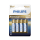 Bateria i akumulatorek Philips Premium Alkaline AA (4szt)